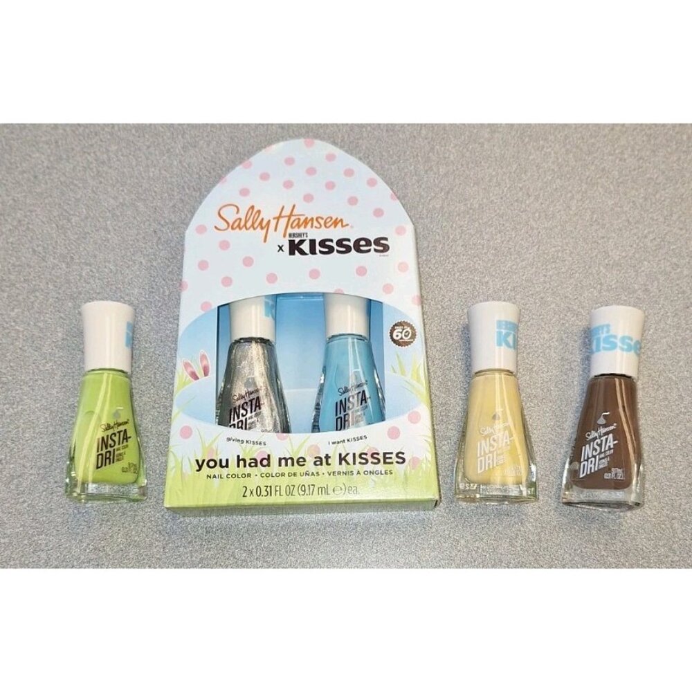Sally Hansen x Hersheys Kisses Insta-Dri Nail Spring Colors Five All New